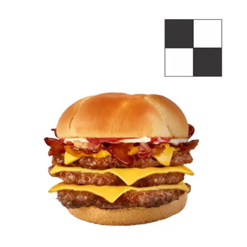 Checkers Menu 4 Triple Baconzilla!®