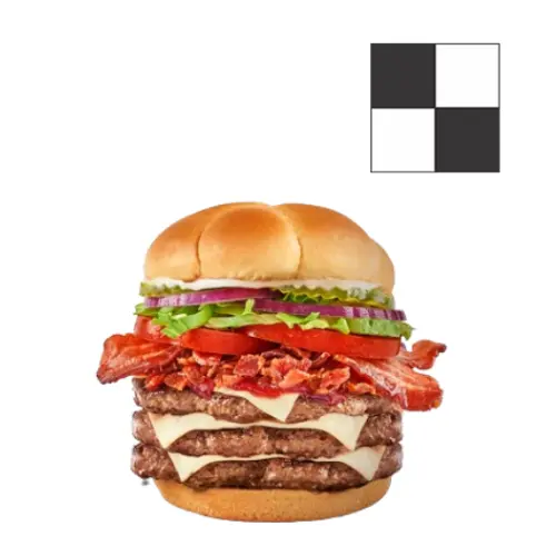Checkers Menu 6 Triple Smoky BBQ Bacon