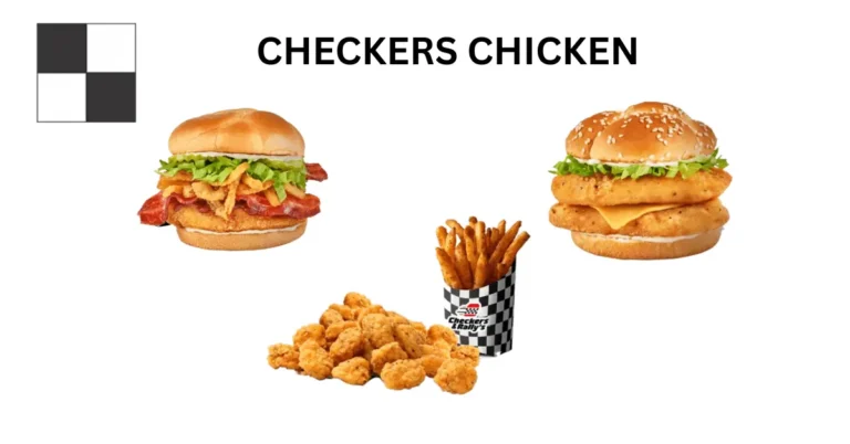 Checkers CHCIKEN mENU