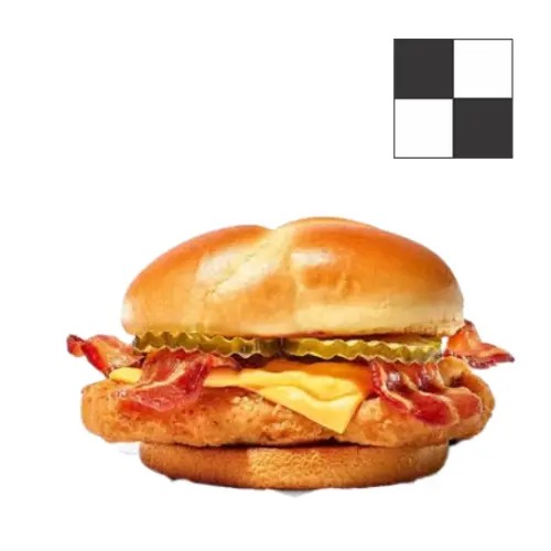 Checkers and Rally’s Menu With Prices: 2026 Updated 61 Cheesy Bacon Clucker (Crispy)