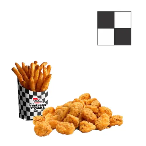 Checkers Menu with Prices 42 Half-pound* Chicken Bites and Fries