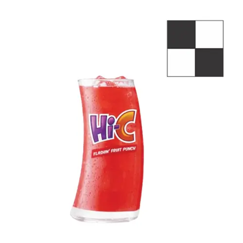 Checkers Soft Drinks 3 Checkers Hi-C® Flashin Fruit Punch®