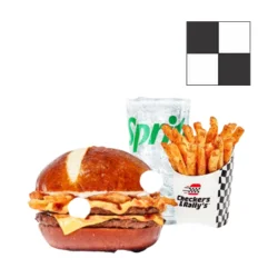 Pretzel Pubster Burger Combo