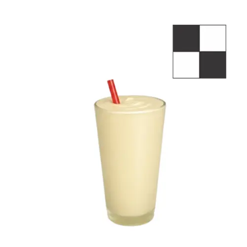 Checkers Banana Milkshake