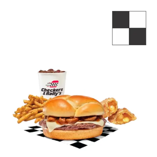 MVP Meal Deal with Mushroom Swiss Burger